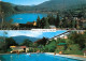 13267219 Ponte Tresa Lago Di Lugano Motel Schwimmbad Panorama Ponte Tresa - Other & Unclassified