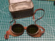 LUNETTE AVEC ETUI FER, MILITAIRE WW1, WW2 - Uitrusting