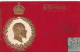 Royalty Maximum Card Same Stamp As The Card Coronation 1902 Golden Embossed Tuck Card - Autres & Non Classés