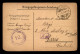 GUERRE 14/18 - CARTE DE FRANCHISE MILITAIRE - LAGER STUTTGART 2 - KRIEGSGEFANGENENSENDUNG  - Lettres & Documents