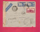 Lettre Par Avion De 1939 Pour La France - YT N° 120 Et 126 En Paire - Lettres & Documents