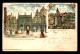 ALLEMAGNE - BERLIN - CARTE LITHOGRAPHIQUE GRUSS DE 1896 - Andere & Zonder Classificatie