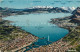 13150457 Genf GE Panoramakarte Bergkette Lac Leman  - Altri & Non Classificati