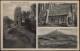 Ansichtskarte Adenau 3 Bild Aussichtsturm Hohe Acht, Blockhaus, Hotel 1925 - Autres & Non Classés