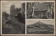 Ansichtskarte Adenau 3 Bild Aussichtsturm Hohe Acht, Blockhaus, Hotel 1925 - Sonstige & Ohne Zuordnung