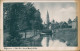 Ansichtskarte Rheine Westfalen Flusspartie - Kirche 1943 - Rheine