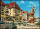 Ansichtskarte Bayreuth Marktplatz Mit Altem Rathaus, Autos U.a. Mercedes 1975 - Bayreuth