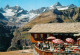 13094797 Zermatt VS Restaurant Sunnegga Obergabelhorn Zinalrothorn Zermatt VS - Andere & Zonder Classificatie