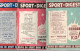 Sport Digest Lot 4 X N° 2-4-5-6 - Les Débuts 1948-1949...- Dessins De Pellos - 45 Rpm - Maxi-Single