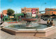 LYBIE - Benghazi - El Berka Square - Fontaine - Animé - Vue Générale - Carte Postale - Libia