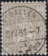 Schweiz Sitzende Helvetia 40 Rp. SBK#42 St.Gallen 1881-04-08 Zentrischer Vollstempel - Gebruikt