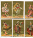 Lot 6 Chromos   11,6 X 7,4  COUTURE D ART FEMY DIJON - Andere & Zonder Classificatie