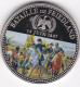 Medaille Colorisée . Napoleon I. Bataille De Friedland 14 Juin 1807 En Cupronickel , Dans Sa Capsule , FDC - Autres & Non Classés