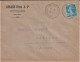 1925 - ALSACE - CACHET AMBULANT DANNEMARIE - PFETTERHOUSE (IND 8 ! ) SUP ! ENVELOPPE => SAVERNE - Railway Post