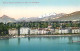 12994649 Geneve GE Quai Des Eaux Vives Lac Leman Le Mole Et Le Mont Blanc Geneve - Other & Unclassified