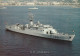 Delcampe - MARINE NATIONALE 12 CPM DE BATEAUX  DE GUERRE AVEC SA POCHETTE - Warships