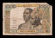 West African St. Senegal 1000 Francs ND (1959-1965) Pick 703Kf Bc/Mbc F/Vf - États D'Afrique De L'Ouest