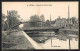 CPA Reims, Passerelle Du Pont De Vesle  - Reims