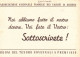 BOCCASILE - Cartoncino Pubblicitario BUONI TESORO NOVENNALI 1950 - Sonstige & Ohne Zuordnung