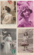 Delcampe - LOT De Plus De 400 CPA FANTAISIE ( Femmes Hommes Enfants Couples Fleurs ) En Bon état - 100 - 499 Postcards
