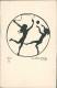 JANE FRISCHKNECHT SIGNED 1910s POSTCARD -  SILHOUETTE - VERLAG A. RUEGG (5743) - Otros & Sin Clasificación