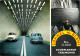 Automobiles - Tunnel Du Mont Blanc - Courmayeur Chamonix - Multivues - Carte Neuve - CPM - Voir Scans Recto-Verso - Turismo