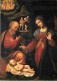 Art - Peinture Religieuse - B Luini - La Nativité - CPM - Voir Scans Recto-Verso - Paintings, Stained Glasses & Statues