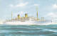 NAVE - SHIP - MOTO NAVE  " ITALIA "   - CARTOLINA ORIGINALE - Steamers