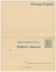 Ganzsache: Königreich Württemberg 5 Pf. Mit Antwort (Vintage PC 1891) - Briefkaarten