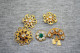 Beautiful Vintage Set Of Brooches 5 Pieces - Brooches
