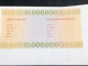 Vietnam Sate Banknote 10 000 000 Dong 1985-1998 Uncirculated Proof.-1pcs Au Rare - Vietnam