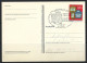 Germany Postcard, Standing Mailbox Of The Reichs Post + 1974 The 100th Anniversary Of The World Postal Union Stamp - Postal Services