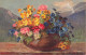 FLEURS - Un Bouquet De Fleurs Dans Un Vase - Colorisé - Carte Postale Ancienne - Blumen