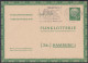 ⁕ Germany 1958 Deutsche BundesPost ⁕ FUNKLOTTERIE (24a) Hamburg 1 ⁕ Gladbeck Postmark ⁕ Stationery Postcard - Postkarten - Gebraucht
