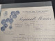 FACTURE ANCIENNE 1926/REGNIAULT MOUNIER/CASSIS DE VOUGEOT/ - Altri & Non Classificati