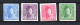 Bosnia Herzegowina (Austria) 1913 Old Set "Zeitungs" Paper-stamps (Michel 85/88) MLH - Bosnia Erzegovina