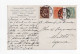 !!! ALEXANDRIE, BEL AFFRANCH TRICOLORE TYPE BLANC SUR CPA DE 1907 - Lettres & Documents