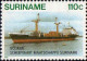 Suriname Poste N** Yv:1053/1054 Cinquantenaire De La Cie Maritime De Suriname - Suriname