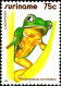 Suriname Avion N** Yv: 88/90 Grenouilles - Frogs