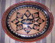 Newer Burma  Regular 1 Piece Hand-painted, Hand Etched Serving Tray Intricate Work Ca 1990 - Art Asiatique