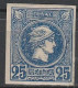 Grece N° 0060 * 25 L Bleu Neuf - Neufs