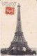 75 PARIS 7e - La Tour Eiffel - Circulée 1914 - Eiffelturm