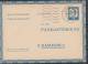 ⁕ Germany 1963 Deutsche BundesPost ⁕ FUNKLOTTERIE E.V.  2 Hamburg 1 ⁕ WILHELMSHAVEN Postmark ⁕ Stationery Postcard - Postkarten - Gebraucht