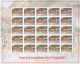 Polynésie N°1013/1014 - Feuille Entière - Neufs ** Sans Charnière - TB - Unused Stamps