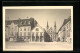 AK Leoben, Platz Mit Adolf Pendlgasse Und Stadtpfarrkirche  - Autres & Non Classés