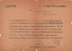 DOCUMENT LIBERATION PRISONNIER GUERRE FRANCAIS STALAG IVG OSCHATZ 1941 KG CAMP - 1939-45