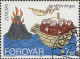 Feroe Poste Obl Yv:254/255 Europa Cept L'Europe & Les Découvertes (TB Cachet Rond) - Färöer Inseln