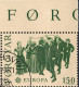 Feroe Poste Obl Yv: 57/58 Europa Cept Le Folklore Bord De Feuille (TB Cachet Rond) - Färöer Inseln
