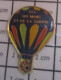 1818B Pin's Pins / Beau Et Rare : ADMINISTRATIONS / CCI LE MANS SARTHE MONTGOLFIERE BALLON LIBRE - Administraties