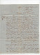 !!! LETTRE D'ALEXANDRIE POUR MARSEILLE DE 1858, CACHET PAQUEBOT DE LA MEDITERRANEE, AVEC TEXTE - Correo Marítimo